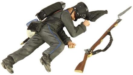 WB36120 - Brunswick Leib Battalion Casualty on Ground