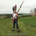 WB36202 - French Imperial Guard in Campaign Trousers Standing Defending, No.2