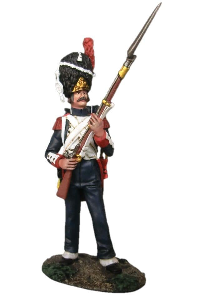 WB36202 - French Imperial Guard in Campaign Trousers Standing Defending, No.2