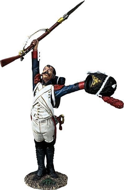 WB36221 - “Vive L’Empereur!” Single Cheering French Imperial Guard