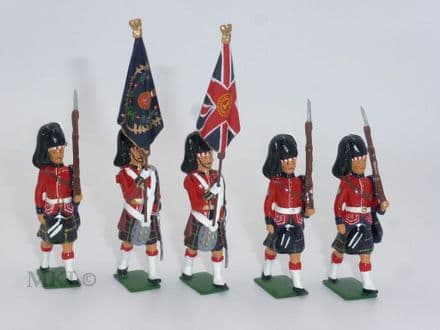 WB40189 - The Cameron Highlanders Colour Party & Escort