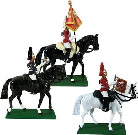 WB43206 - 3 Mounted Life Guard Command Box Set 2
