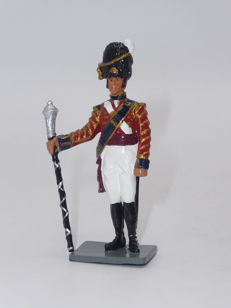 WB44028 Drum Major 2nd Coldstream Foot Guards 1815