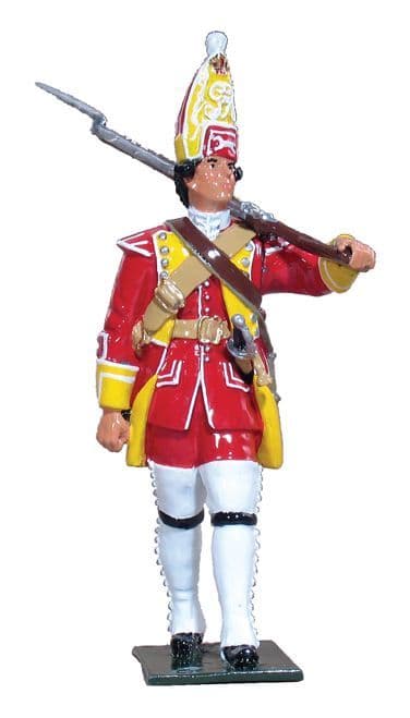 WB47001 - British Grenadier, 44th Regiment of Foot, 1753-1763