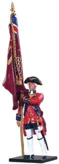WB47004 - British Ensign 1st Foot Guards, King's Colour Guards, 1754-1763 (Special Offer)