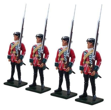 WB47007 - British 45th Regiment Centre Company Set 1754-1763 - Ltd Edt 750 pcs