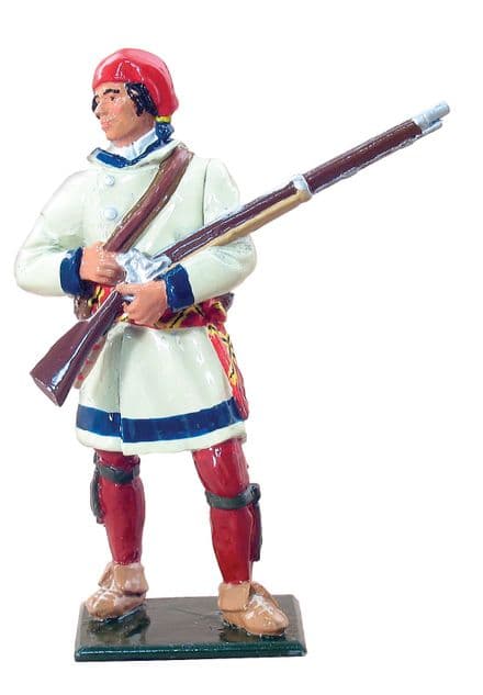 WB47020 - French Canadian Militia in Capote, 1755-63
