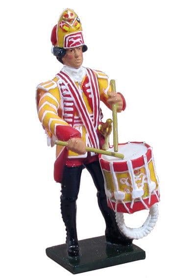 WB47030 - British 35th Regiment of Foot Drummer, 1754-1763