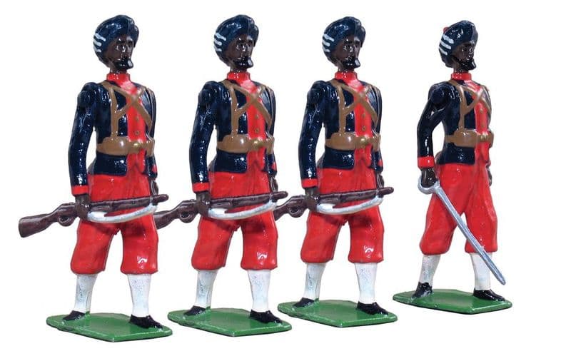 WB49001 2nd Bombay Native Infantry Marching at the Trail