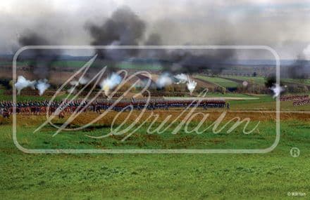 WB51084 - Napoleonic Battlefield Mini Back Drop