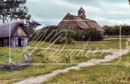 WB51085 - Saxon Village Mini Back Drop