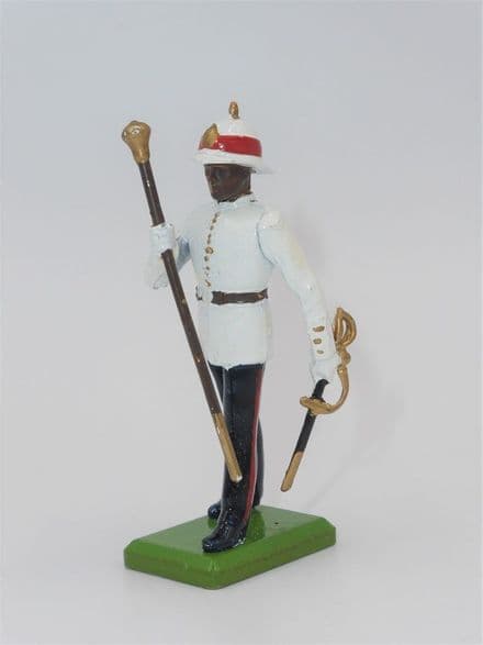 Wb5187 Drum Major - The Bahamas Police Band