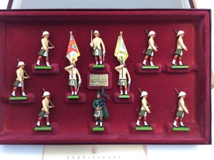 WB5188 Limited Edition - Seaforth Highlanders 11 Piece Set
