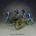 WB52109 (Super Deetail Plastic) 10 Pound Parrott Cannon with 4 Union Crew