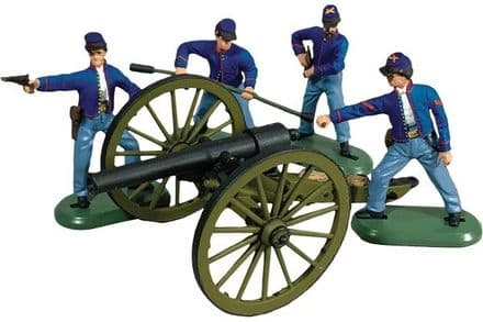 WB52109 (Super Deetail Plastic) 10 Pound Parrott Cannon with 4 Union Crew