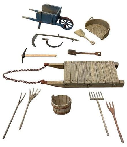 WB53028 - Farm Tools, 18th-19th Century, Set No.1