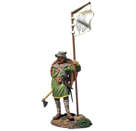 WB62131 - Viking with Raven Banner (Arnlaug)