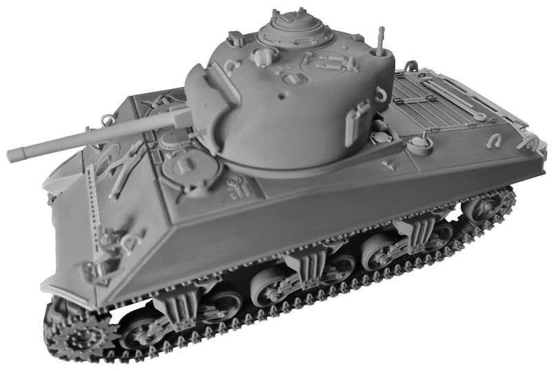 WB70001 - The Sherman M4A3 Medium Tank, Resin & Metal Kit