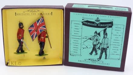 WB8818 - Sherwood Foresters - Officer & Standard Bearer