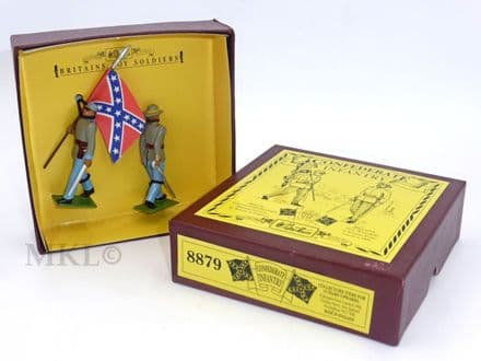 WB8879 - Confederate Officer & Standard Bearer