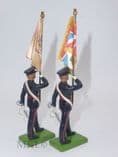 William Britain 2 Cheshire Regiment Flag Bearers