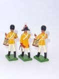 William Britain 3 Figures of the Kings Own Border Regiment