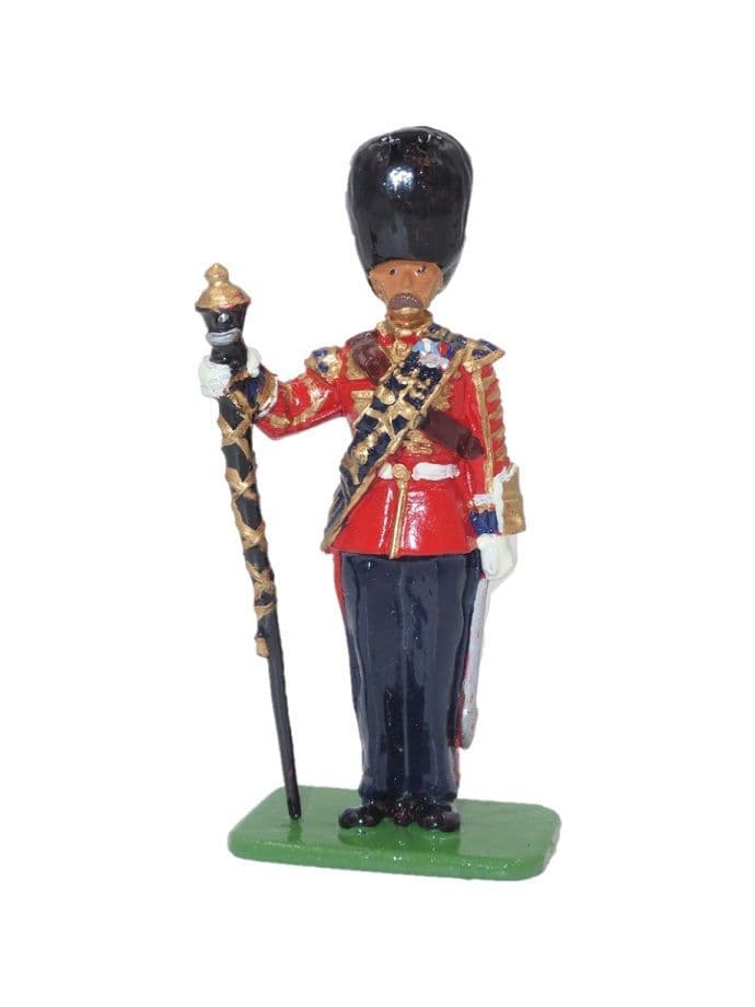 William Britain Drum Major in Ceremonial Dress