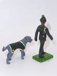 William Britain Royal Irish Rangers Mascot & Handler