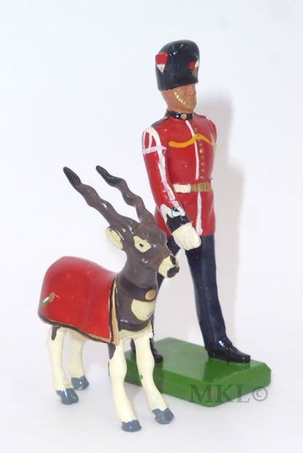 William Britain Royal Regiment of Fusiliers Mascot & Handler