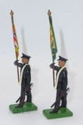 William Britain Staffordshire Regiment Standard Bearers