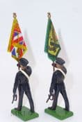 William Britain Staffordshire Regiment Standard Bearers