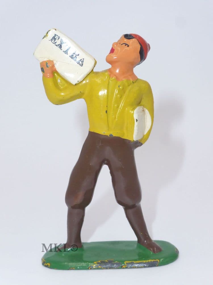 Barclay #621 Vintage Lead - Paper Boy in Yellow Top