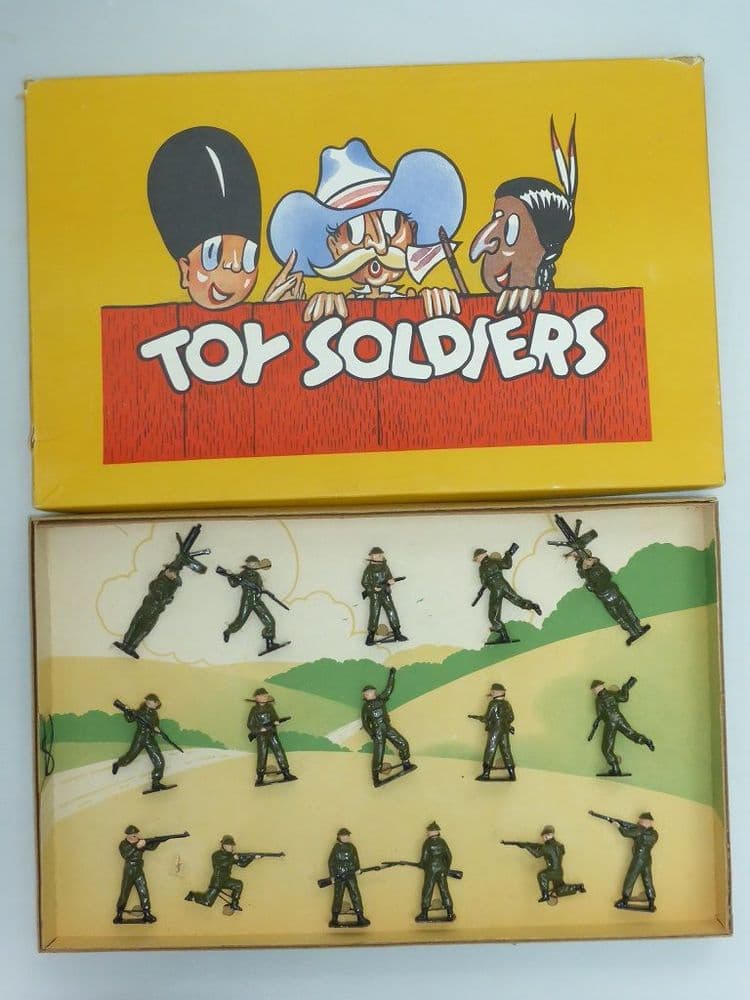 Britains Ltd Vintage Superfort Series, Infantry in Battledress No.235s