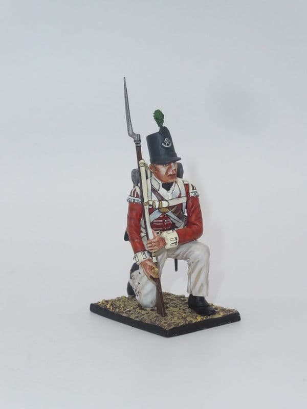 Centurion NAP10 - British 43rd Foot Light Infantry Private Kneeling Ready