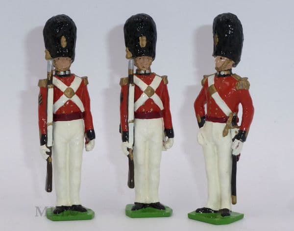 MKL Regency Figures - Scots Officer & 2 Guards in Summer Dress (Un-boxed)