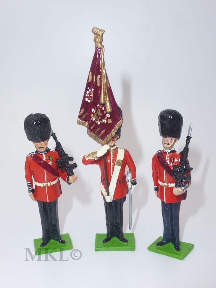 MKL208 Scots Guards Colour Party at Attention