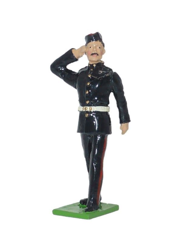 SS 58D - Light Infantry RSM at Salute - Walking Out Dress / Green