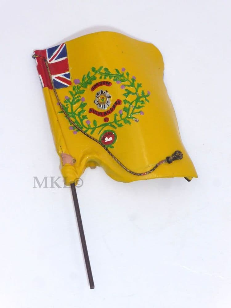Trophy Miniatures Resin Flag (Damaged, please read description)