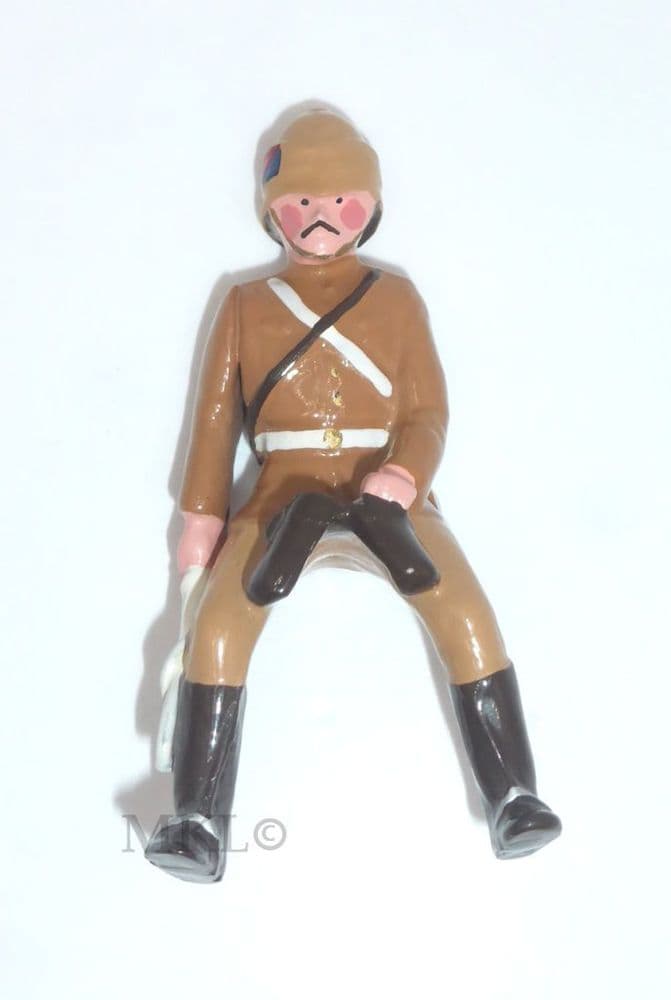 Trophy Miniatures Seated figure W (Brown strap across chest)