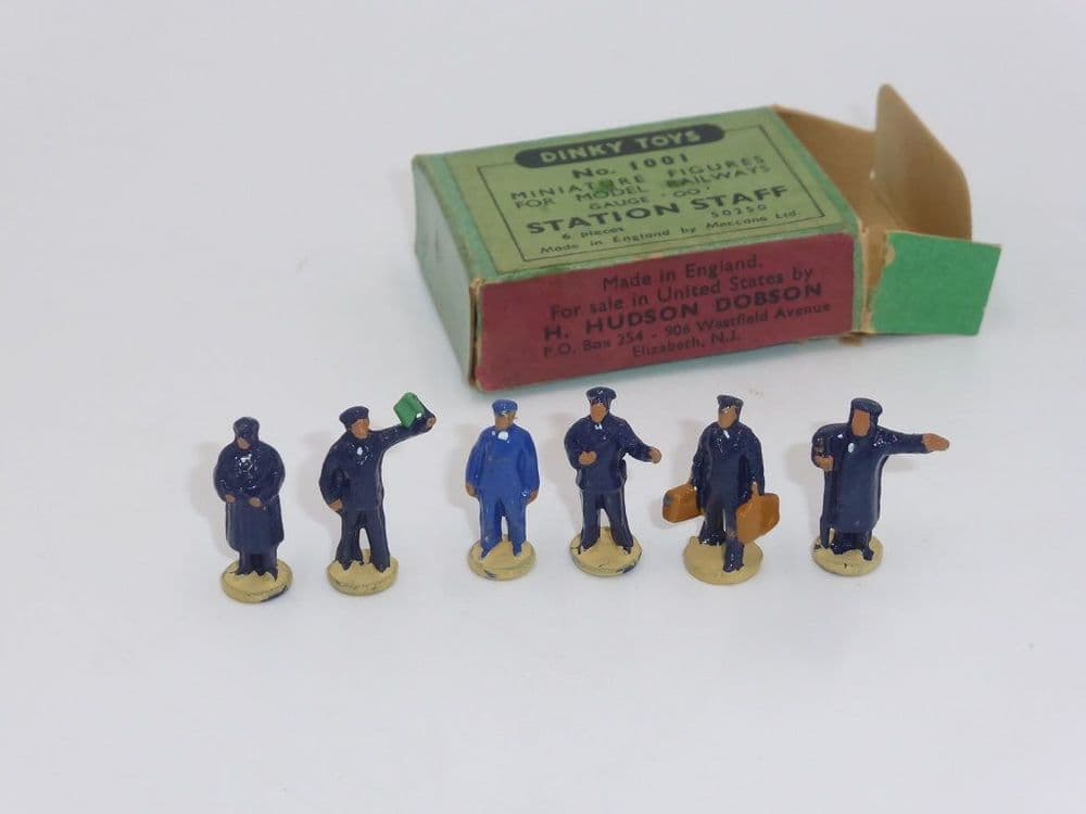 Vintage Dinky Station Staff for Model Railways Item 1001