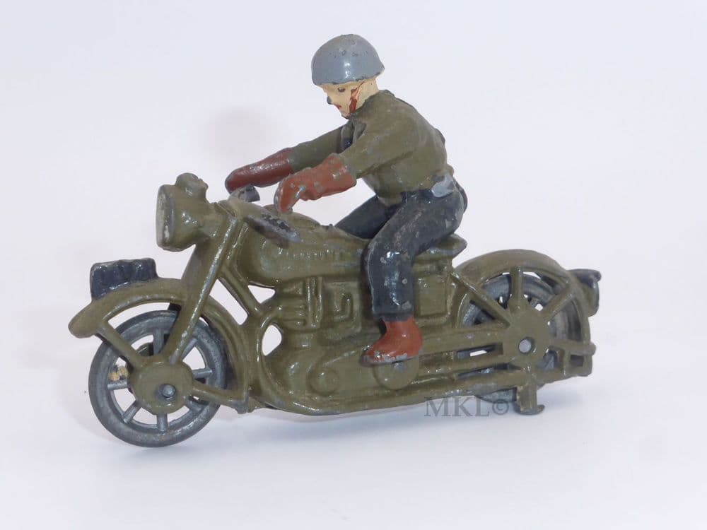 Vintage Lead - Soldier on Motorbike