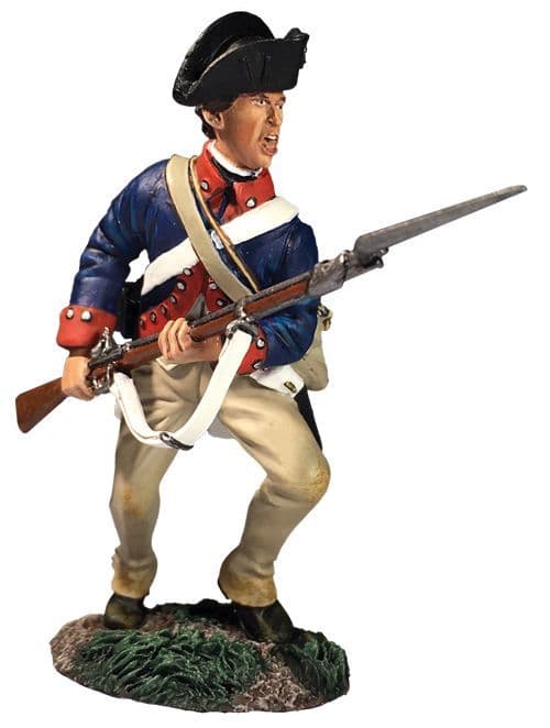 WB16052 - Continental Line 1st American Regiment Charging 1777-87