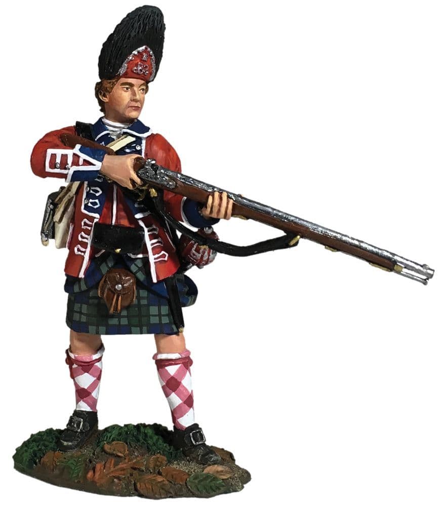 WB16057 - 42nd Royal Highland Regiment Grenadier Standing Alert 1760-63
