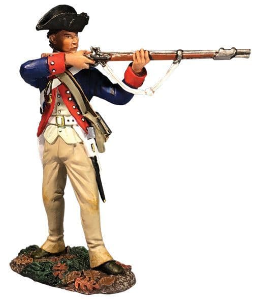 WB16059 - Continental Line 1st American Regiment Standing Firing 1777-87
