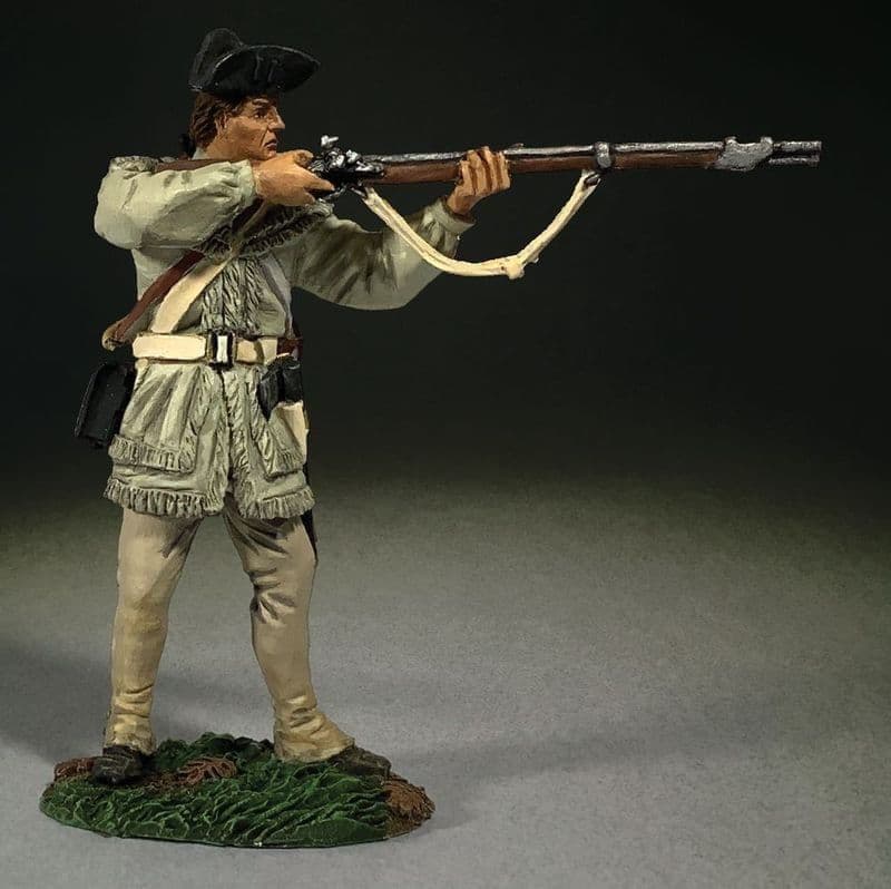 WB16069 - Continental Line in Hunting Shirt Standing, Firing