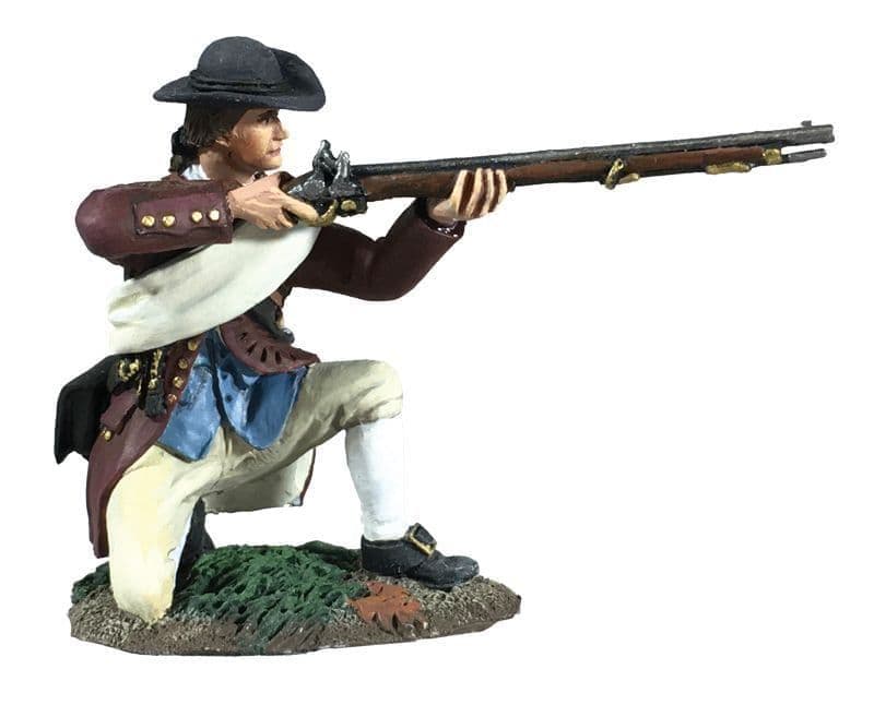 WB16071 Colonial Militia Kneeling Firing No 3