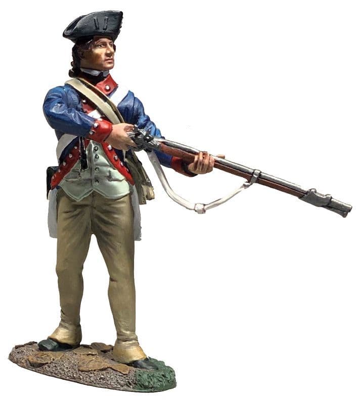 WB16084 - Continental Line 1st American Regiment Standing Alert 1777-87