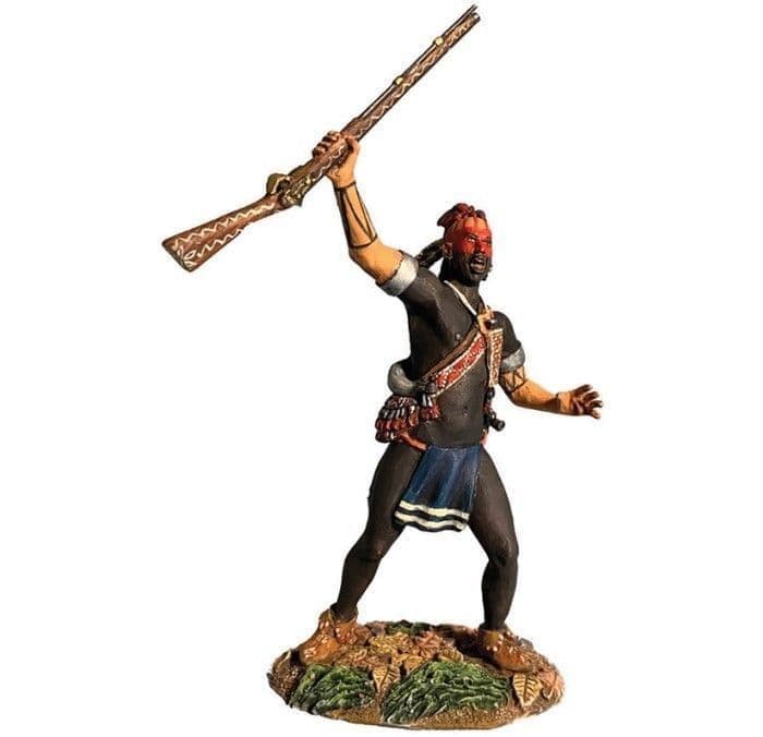 WB16088 Native Warrior Yelling War Cry