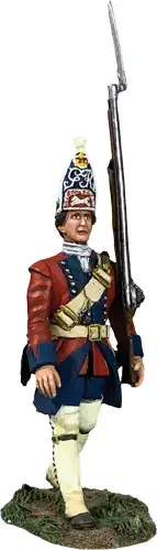 WB16121 British 60th Regiment of Foot Marching 1760-67