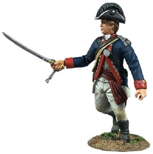 WB16138 Legion of the United States Infantry Officer Advancing 1794